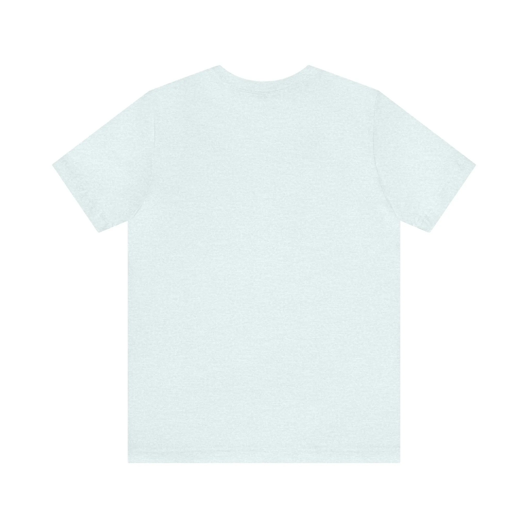 Unisex Jersey Short Sleeve Heather Ice Blue T Shirt