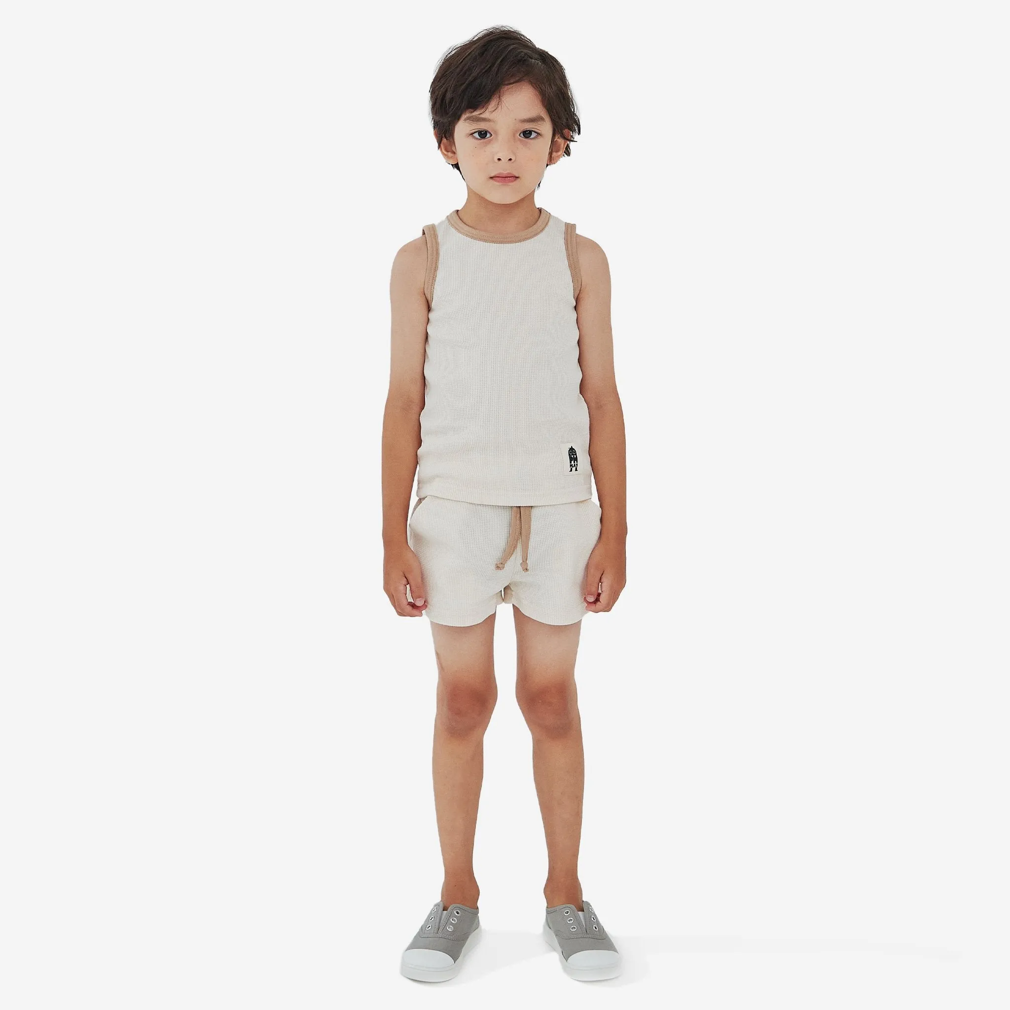 Waffle Tanktop Set