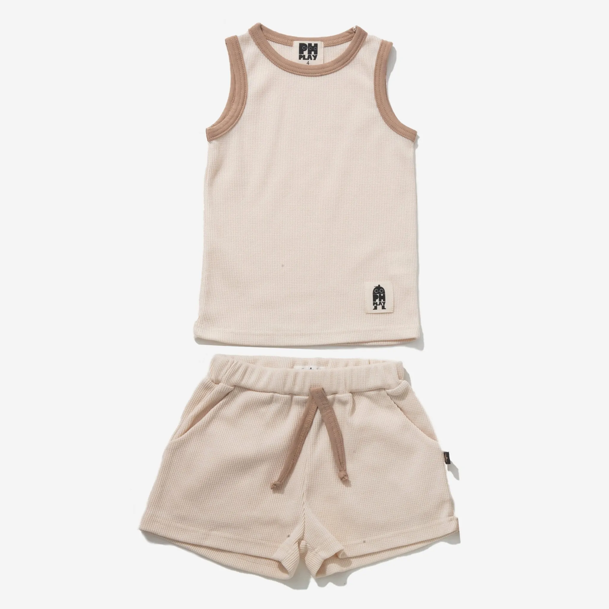 Waffle Tanktop Set