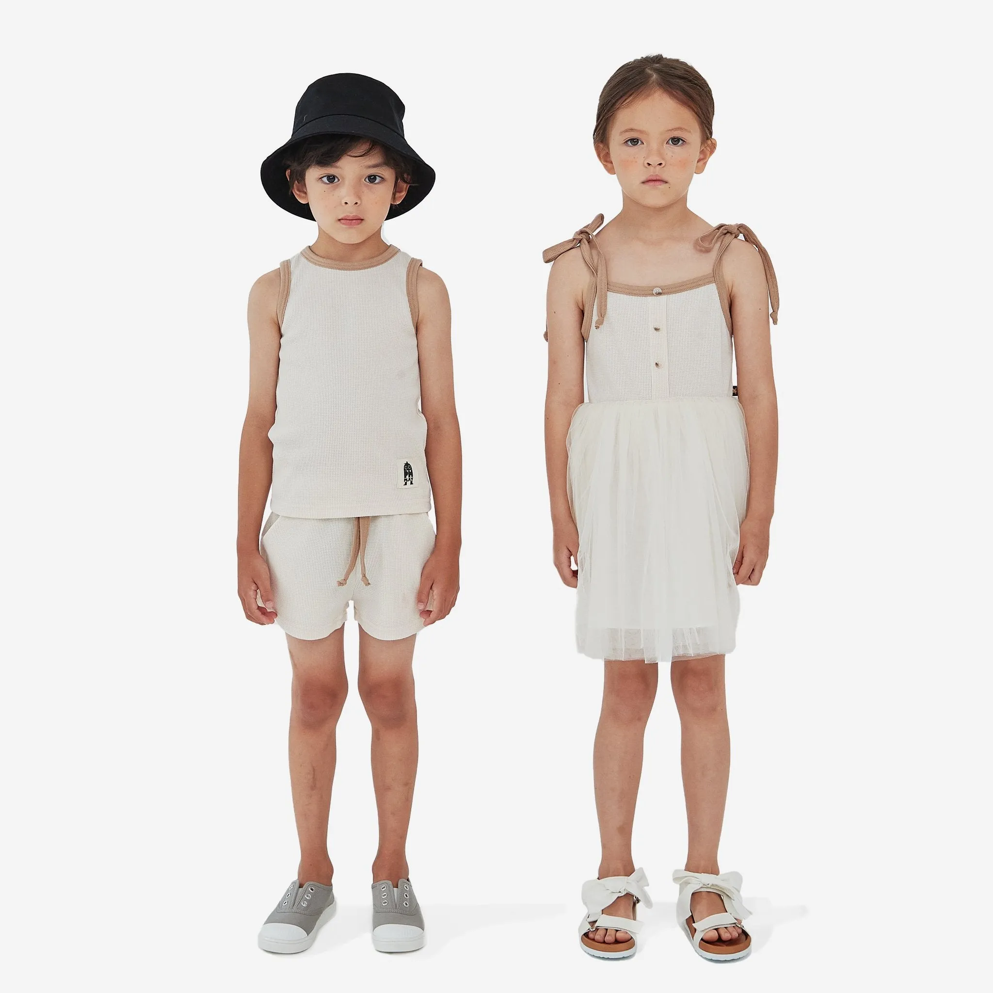 Waffle Tanktop Set