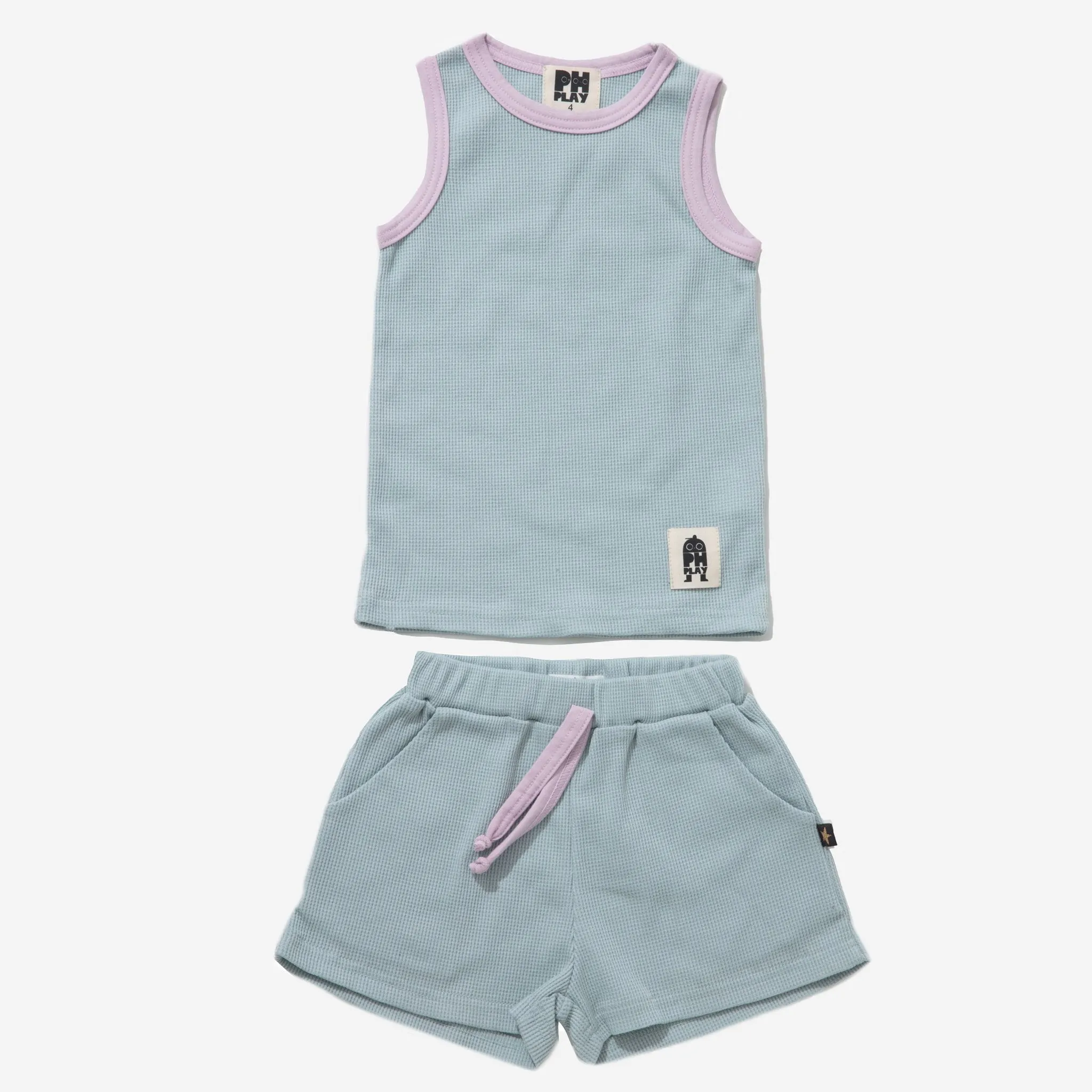 Waffle Tanktop Set