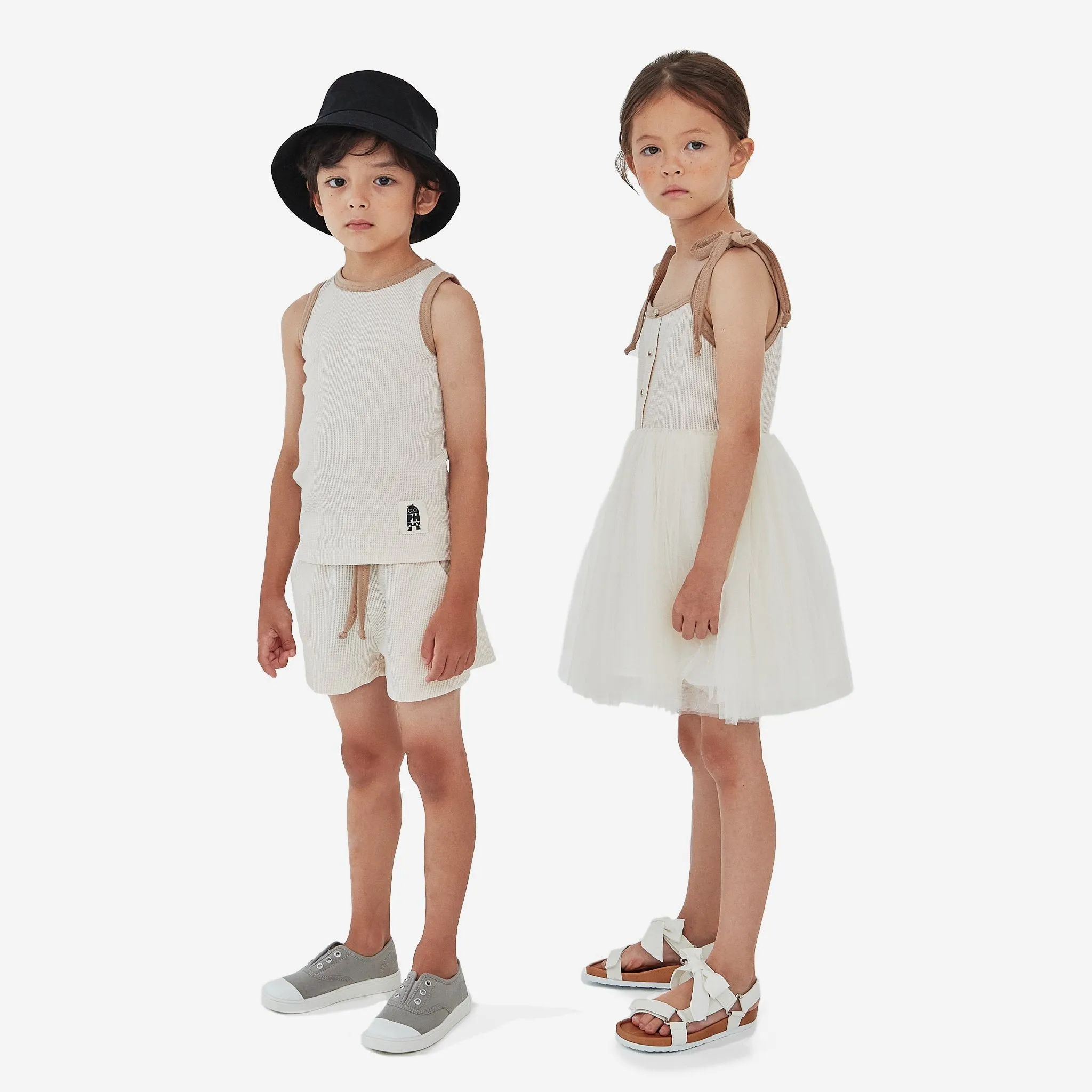 Waffle Tanktop Set