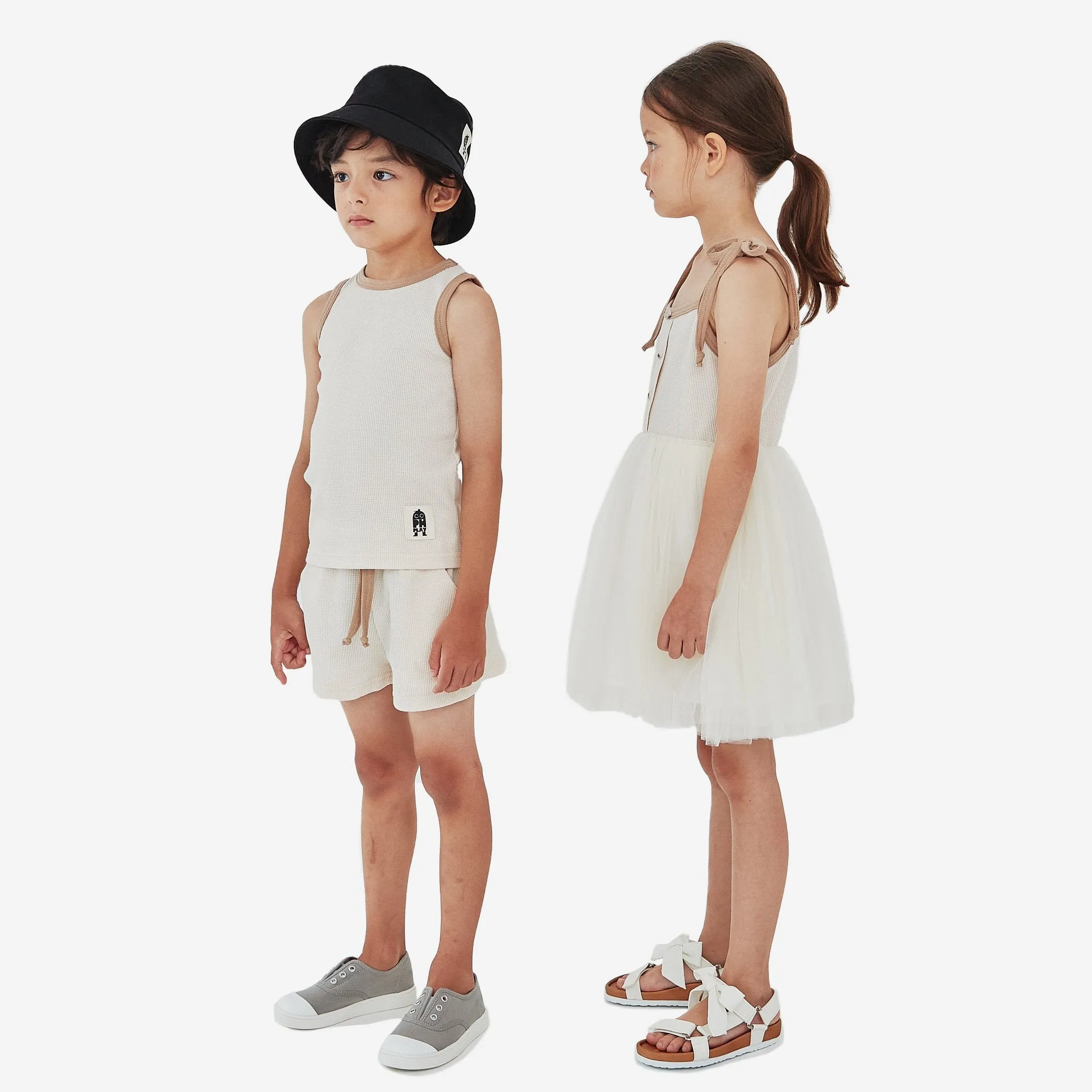 Waffle Tanktop Set