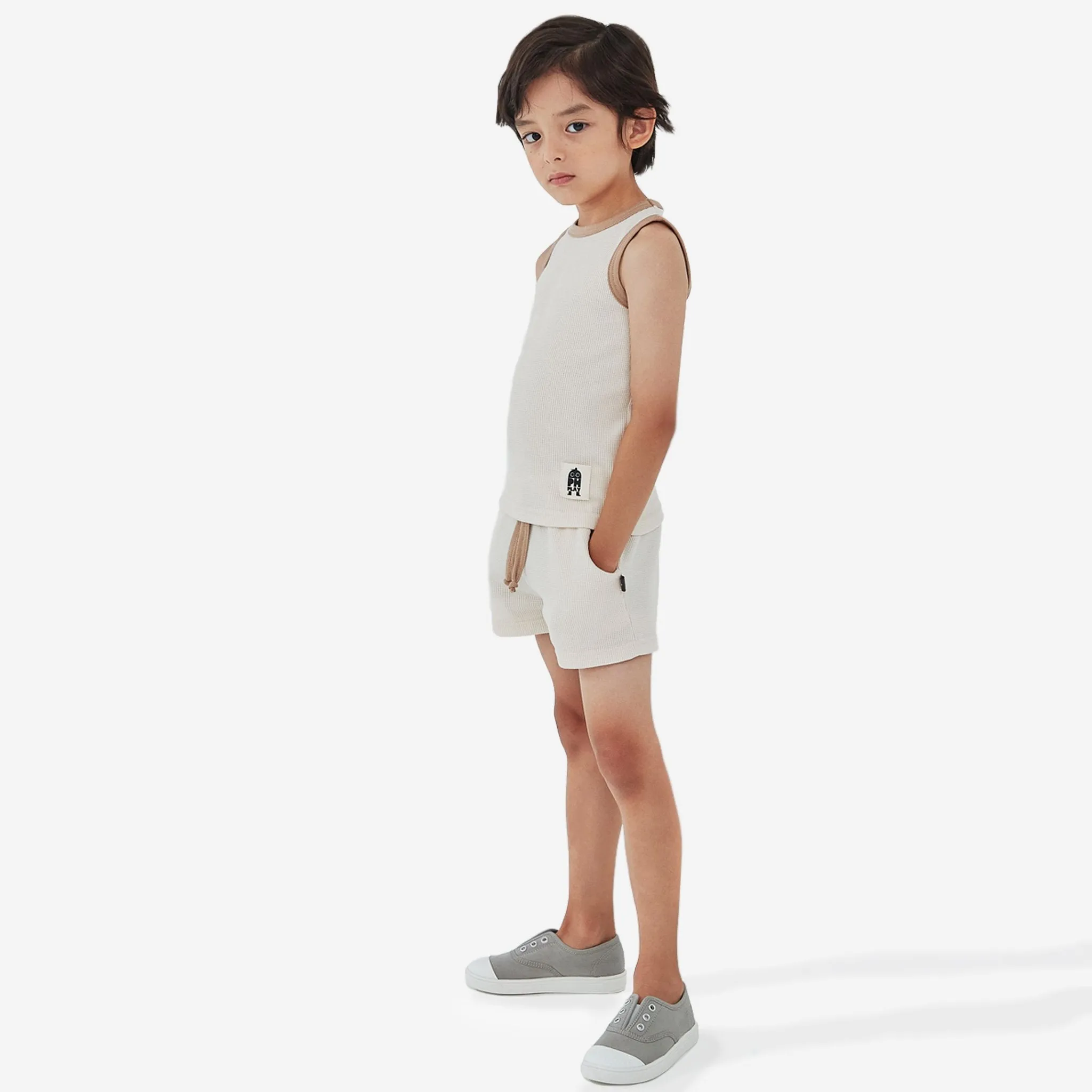 Waffle Tanktop Set