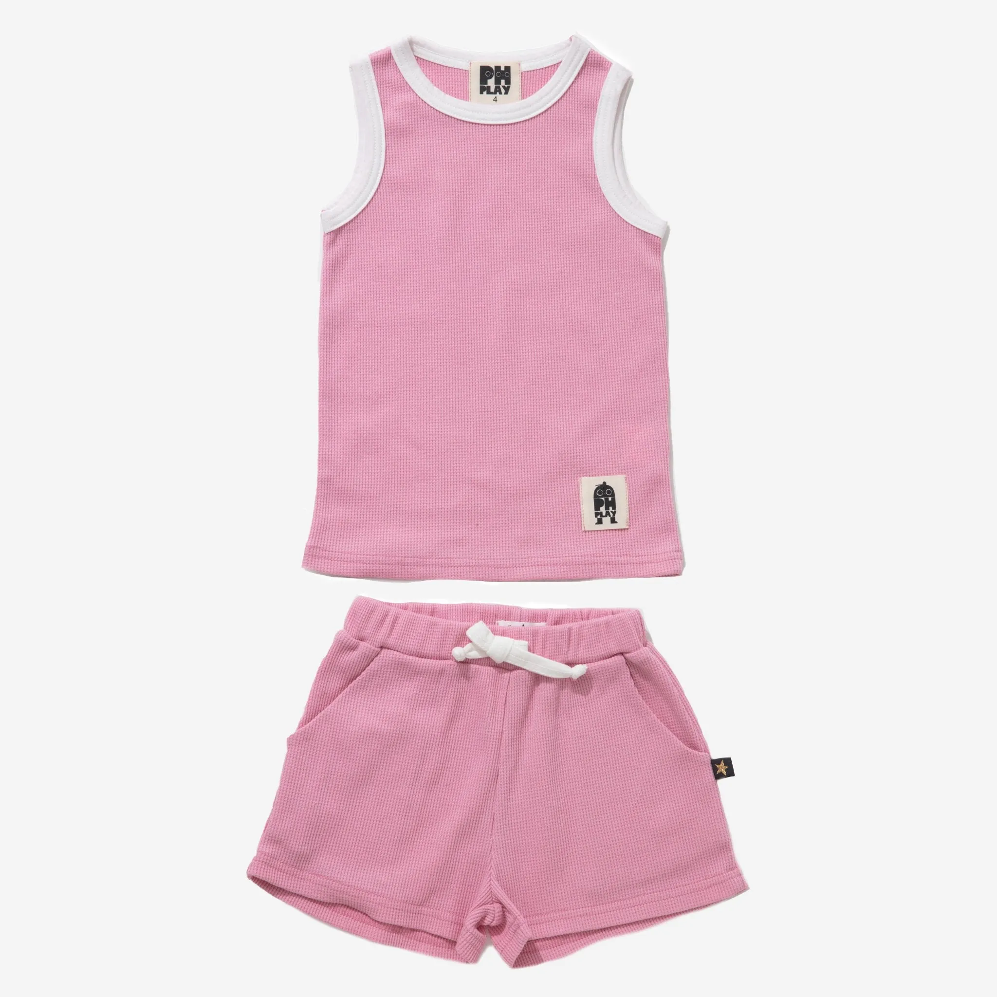 Waffle Tanktop Set