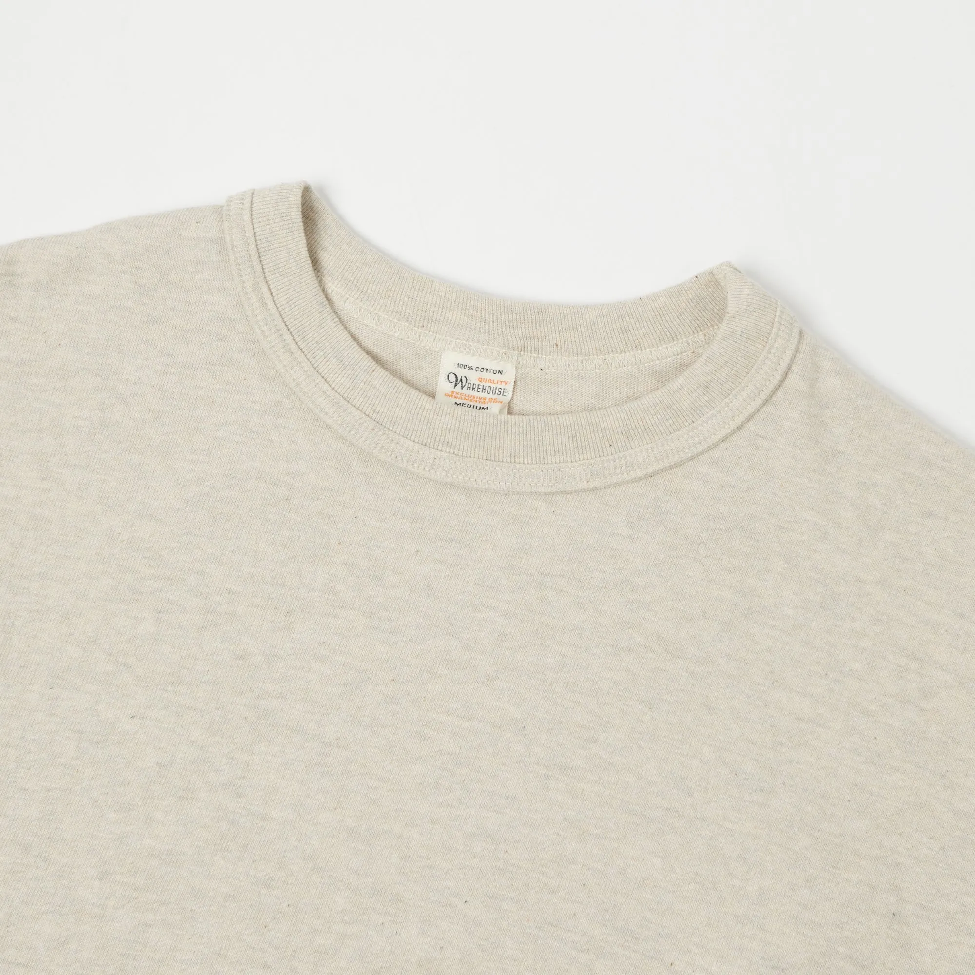 Warehouse & Co 4601 Plain Tee - Oatmeal
