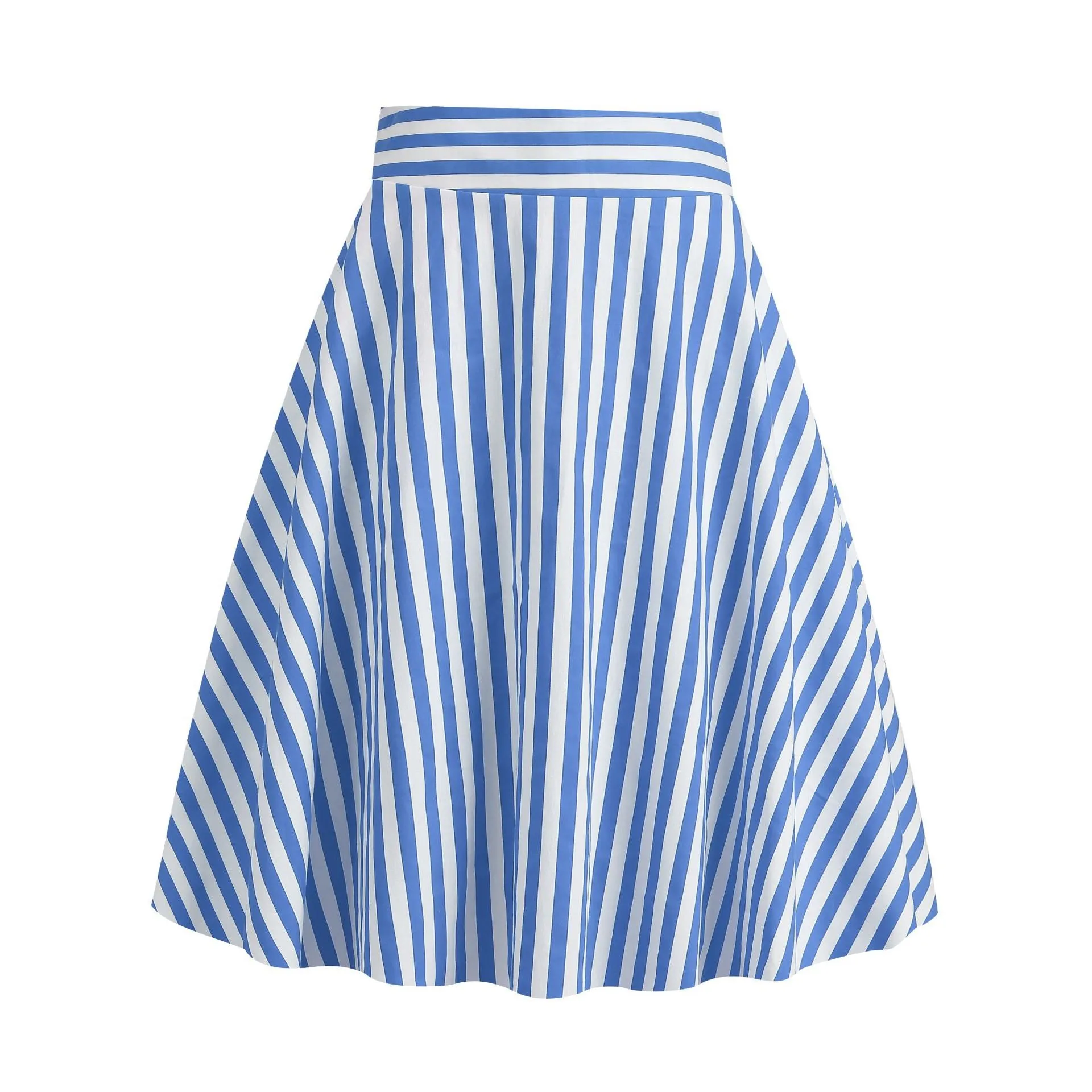 Women's Retro Elegant Striped Skirt Women's Skirt