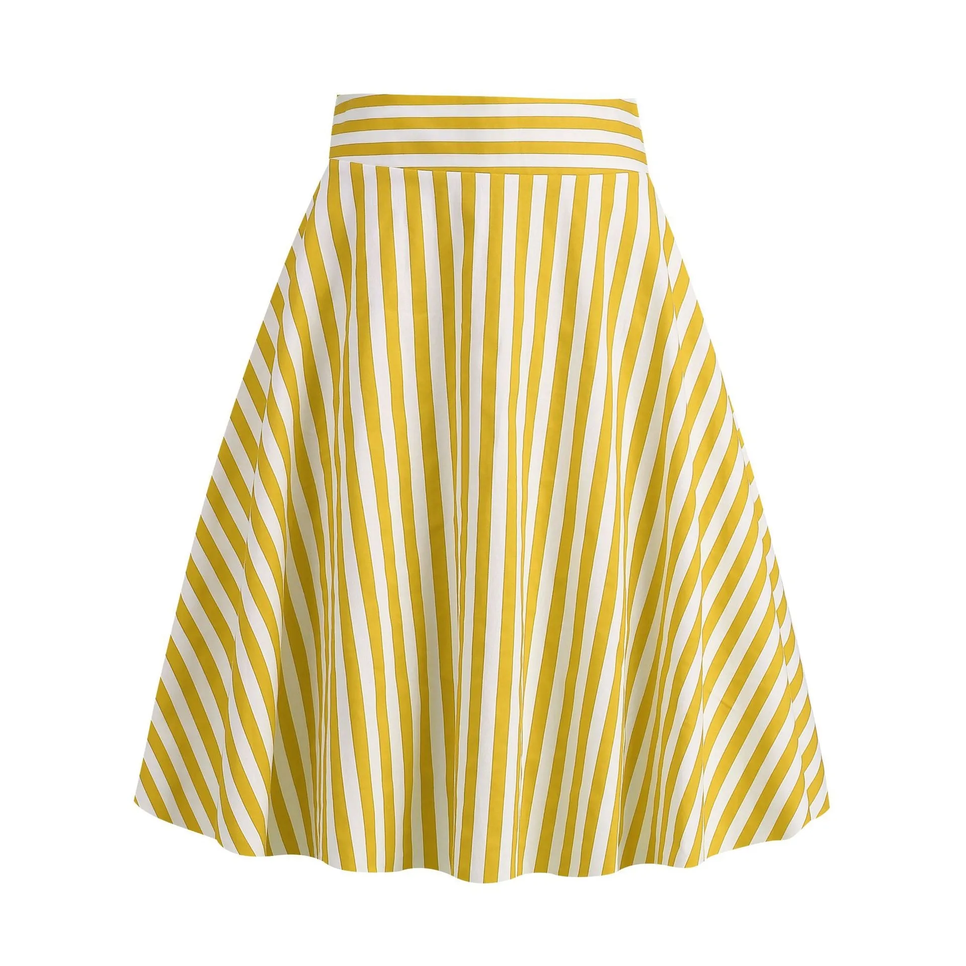 Women's Retro Elegant Striped Skirt Women's Skirt