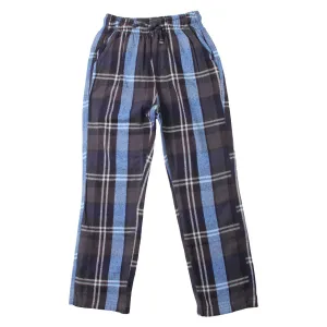 Youth Boys Plaid Pant-Midnight