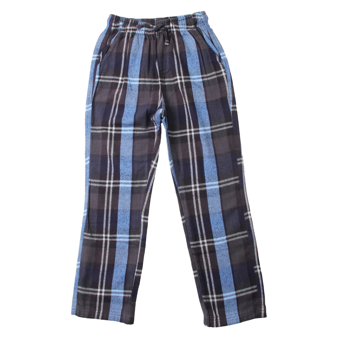 Youth Boys Plaid Pant-Midnight